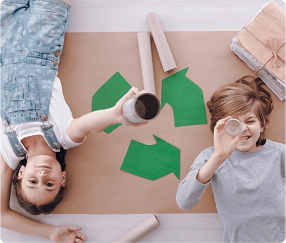 创世大发再生在全国范围内建立了多个科普教育基地，深耕绿色循环理念传播